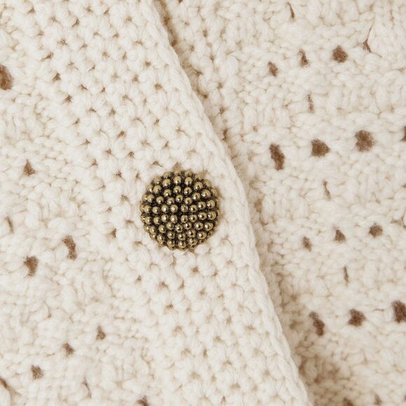 LORO PIANA Arola crocheted cashmere-blend cardigan - Picture 3 of 12